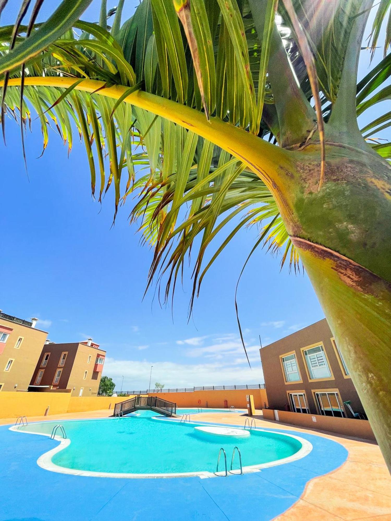Apartamento Casa Bamboo Corralejo, Espacioso, Piscina Y Parking Bagian luar foto