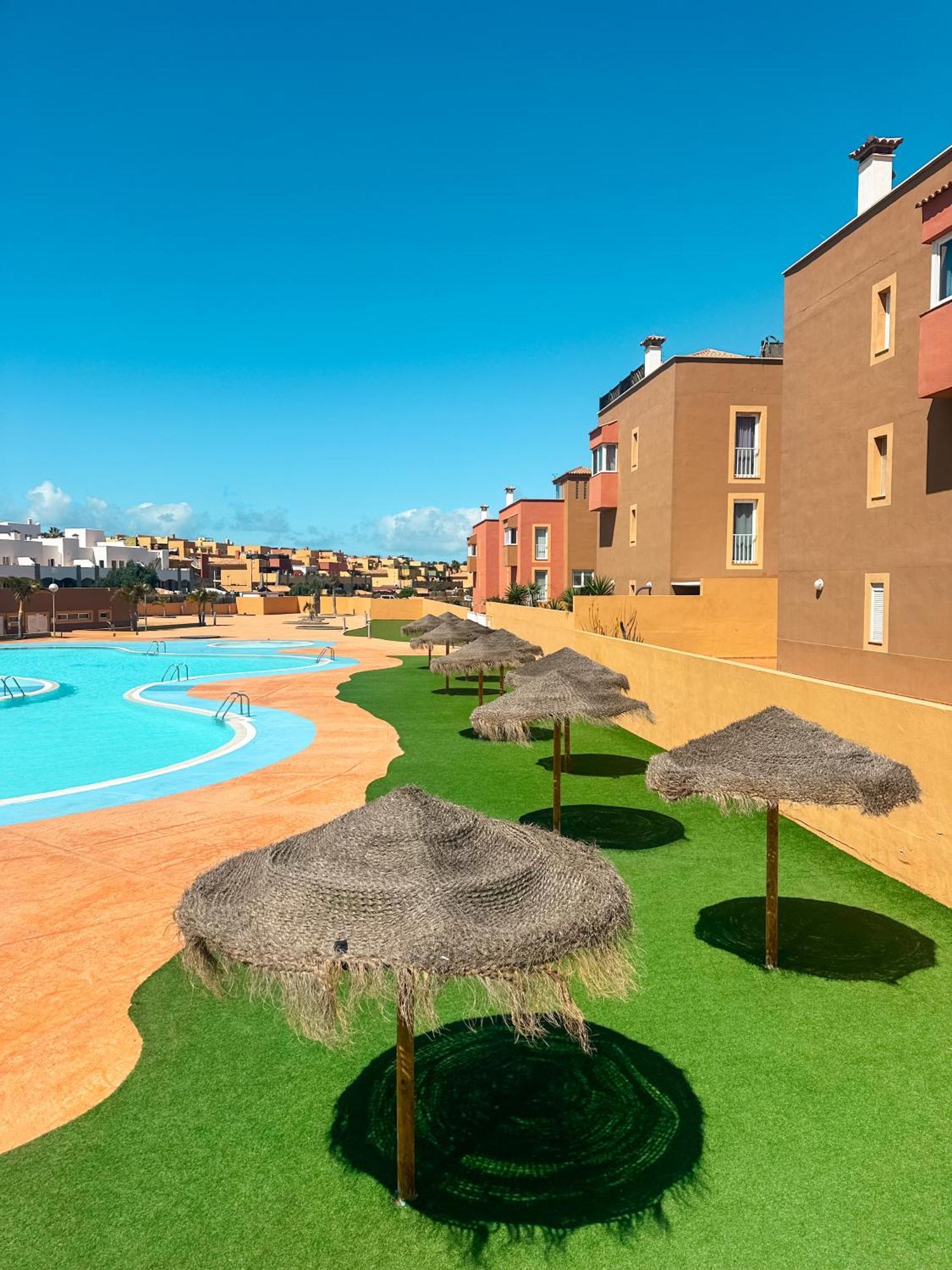 Apartamento Casa Bamboo Corralejo, Espacioso, Piscina Y Parking Bagian luar foto